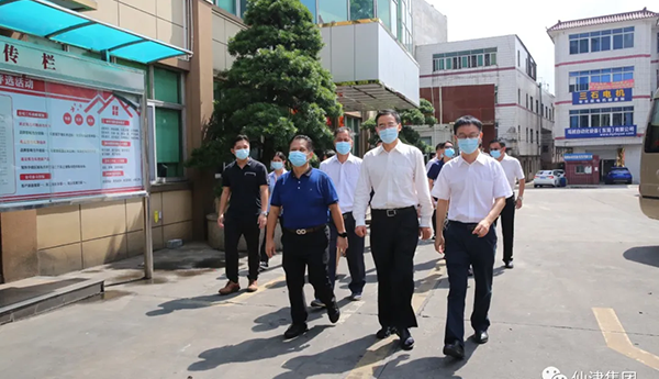 热烈欢迎人大重点建议督办调研工作组莅临乐竟手机官方网站入口集团考察指导工作